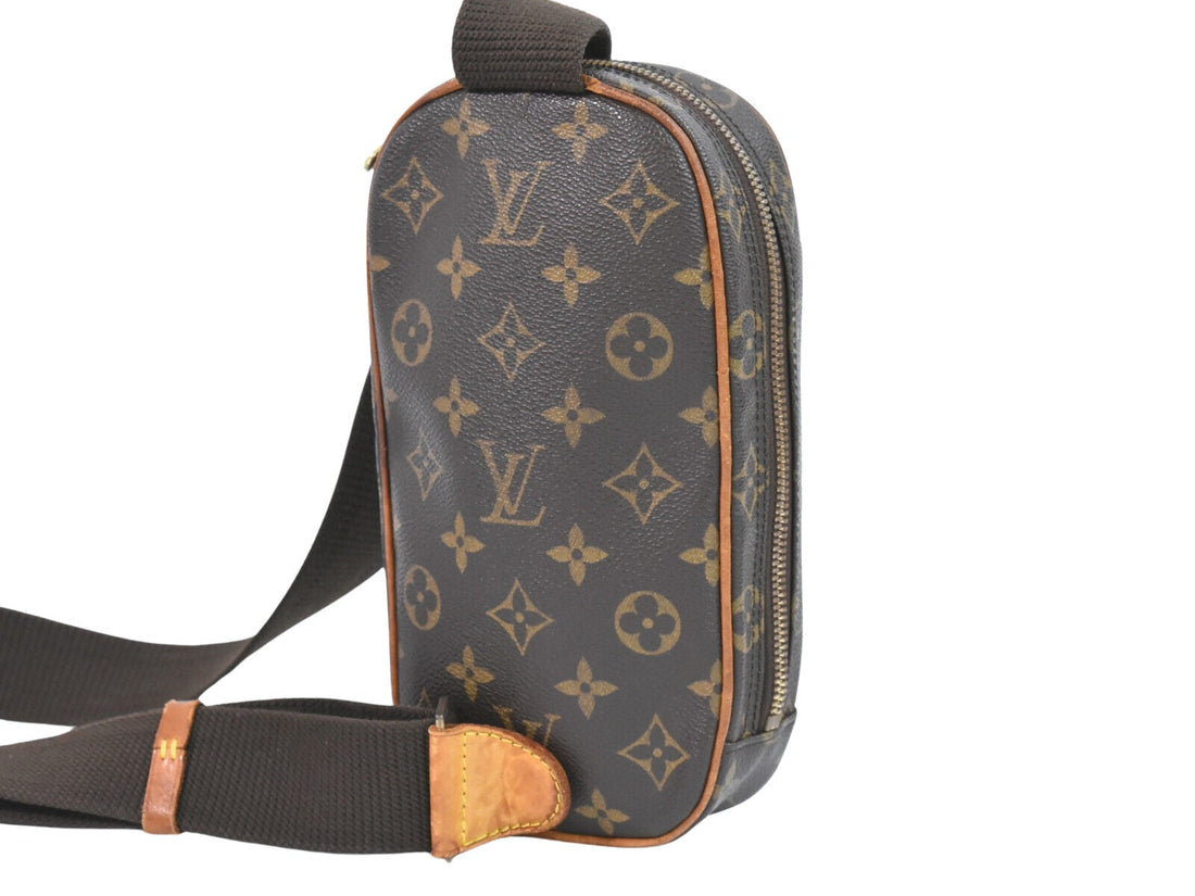 Louis Vuitton Pochette Gange  Canvas Shoulder Bag