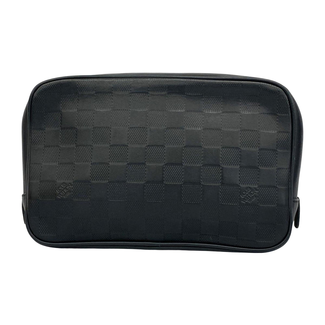 Louis Vuitton Poche Toilette  Canvas Clutch Bag