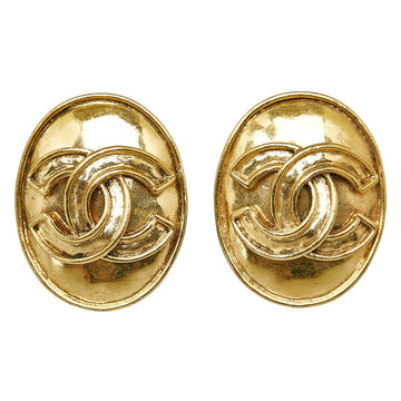 Chanel Cocono mark Drop Earring Gold   Chanel