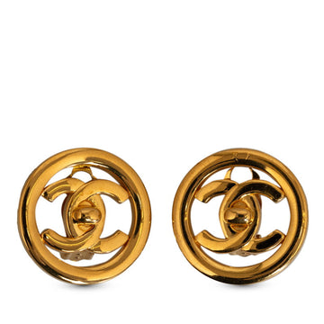 Chanel  Cocono mark Turn-Rock Earring Gold   Chanel