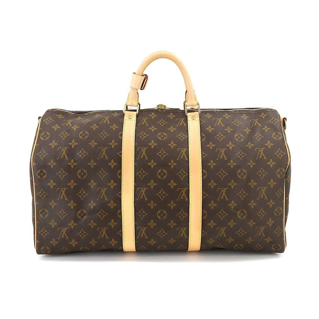 Louis Vuitton Keepall 55  Canvas Travel Bag