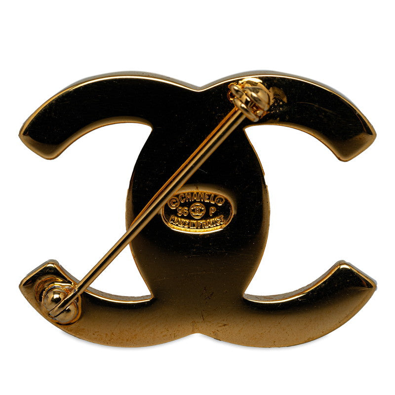 Chanel  Coco Turn-Lock Brochure Gold   Chanel