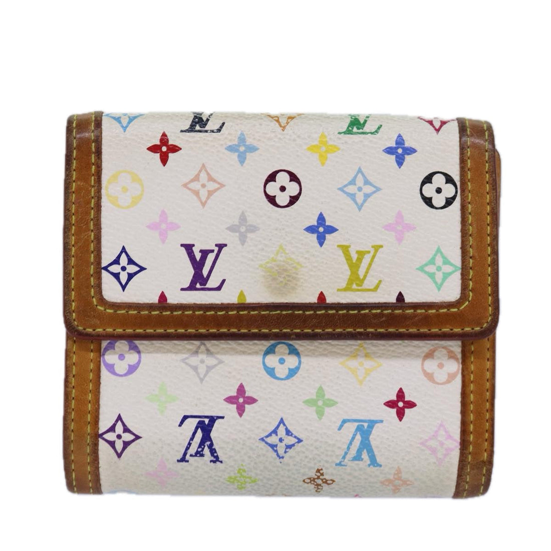 Louis Vuitton Porte-Monnaie  Canvas Wallet