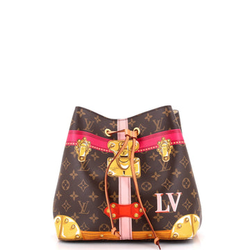 NeoNoe Handbag Limited Edition Summer Trunks Monogram Canvas