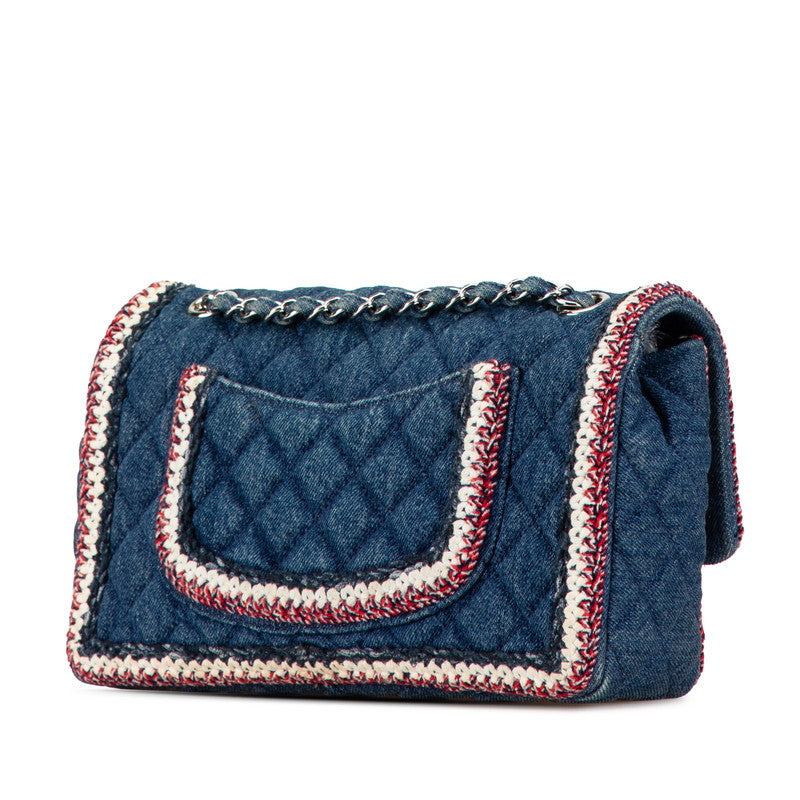 Chanel Denim Matelasse Coco no mark Chain Shoulder Bag