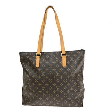Louis Vuitton Cabas Mezzo  Canvas Tote Bag