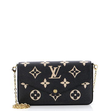 Felicie Pochette Bicolor Monogram Empreinte Giant