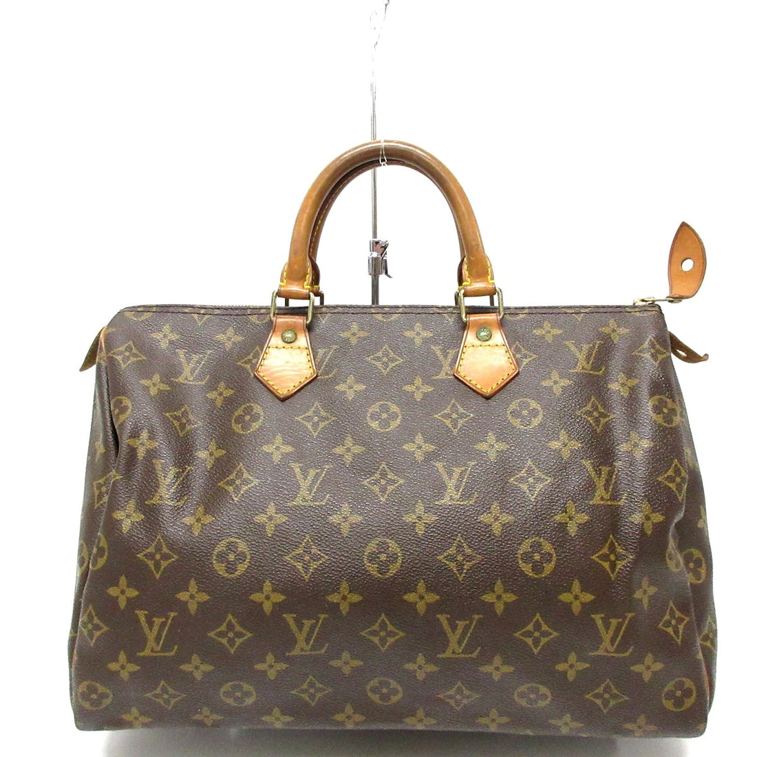Louis Vuitton Speedy 35  Canvas Handbag