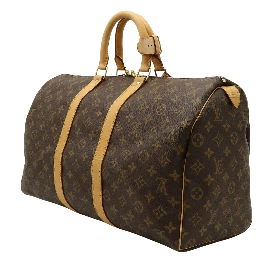 Louis Vuitton Keepall 45  Canvas Travel Bag