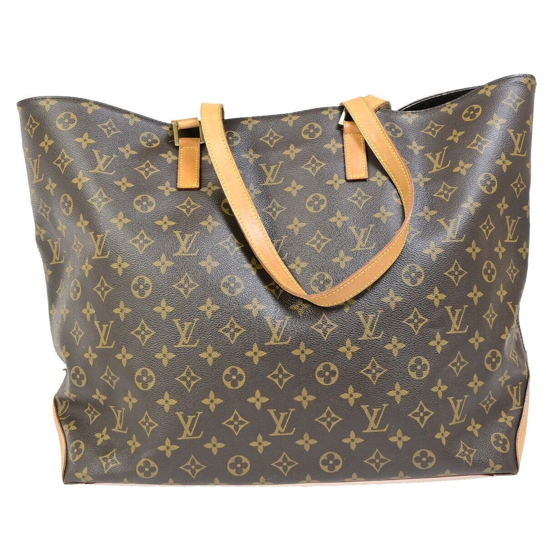 Louis Vuitton Cabas Mezzo  Canvas Tote Bag