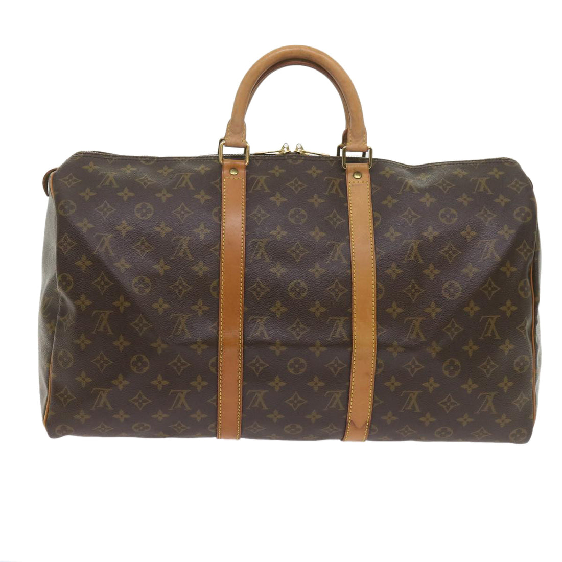 Louis Vuitton Keepall 50  Canvas Travel Bag