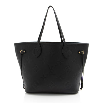 Louis Vuitton Giant Monogram Empreinte Neverfull MM Tote