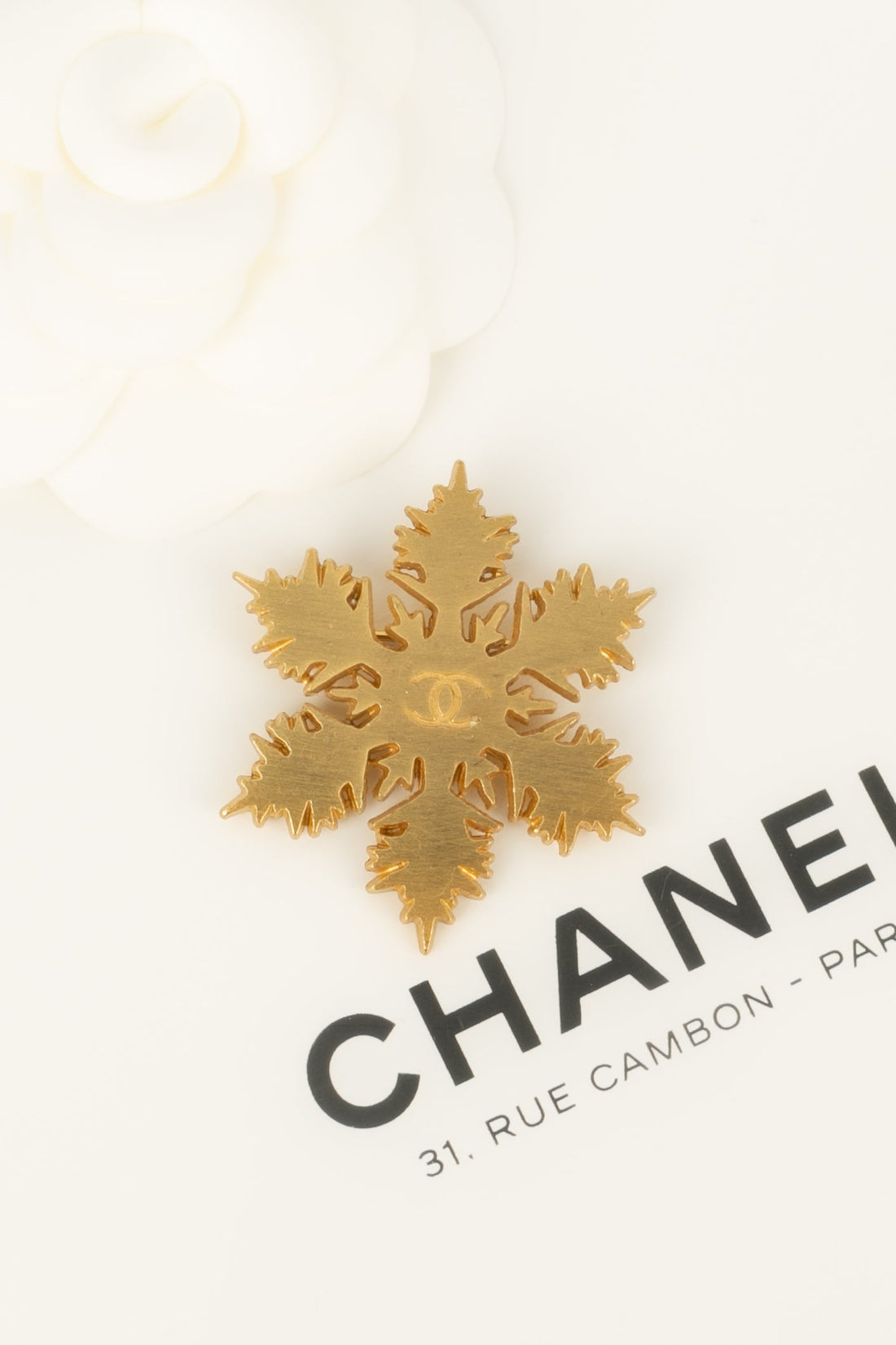 Broche flocon Top Quality Chanel Automne 2001
