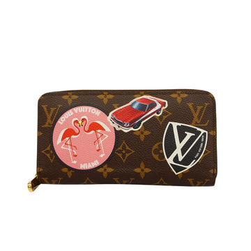Louis Vuitton Portefeuille Zippy  Canvas Wallet