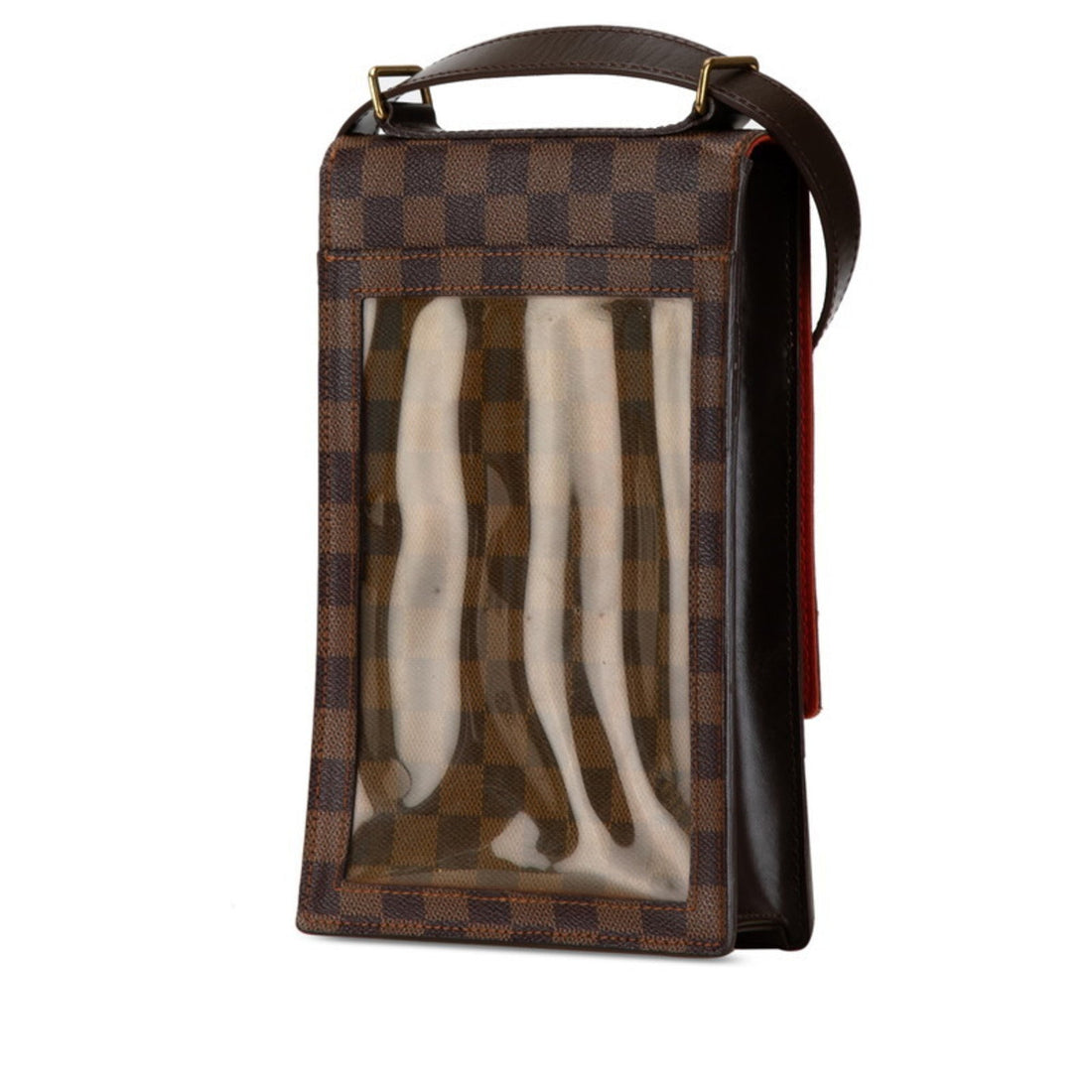 Louis Vuitton  Damier Canvas Pvc Leather Shoulder Bag