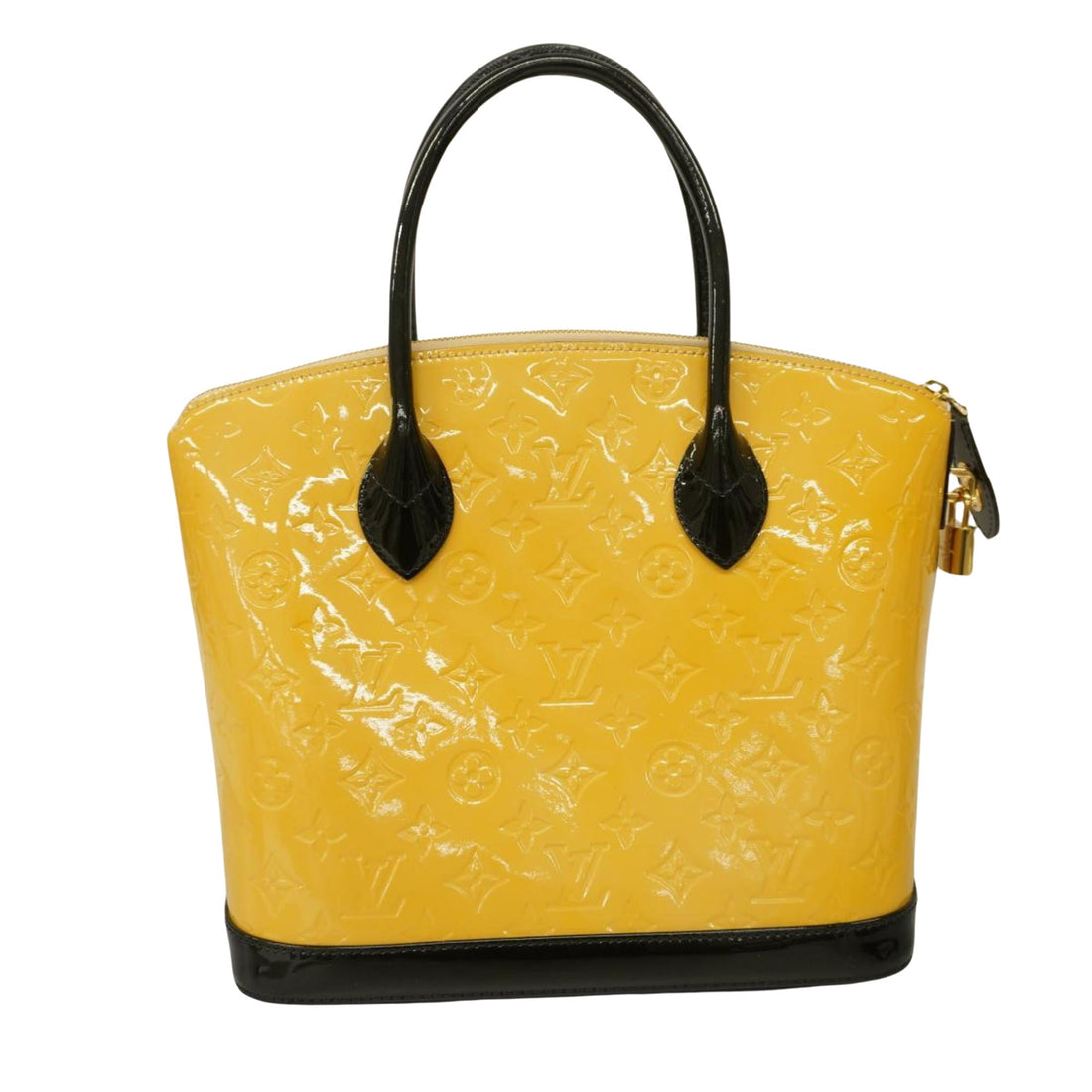 Louis Vuitton Lockit   Leather Tote Bag