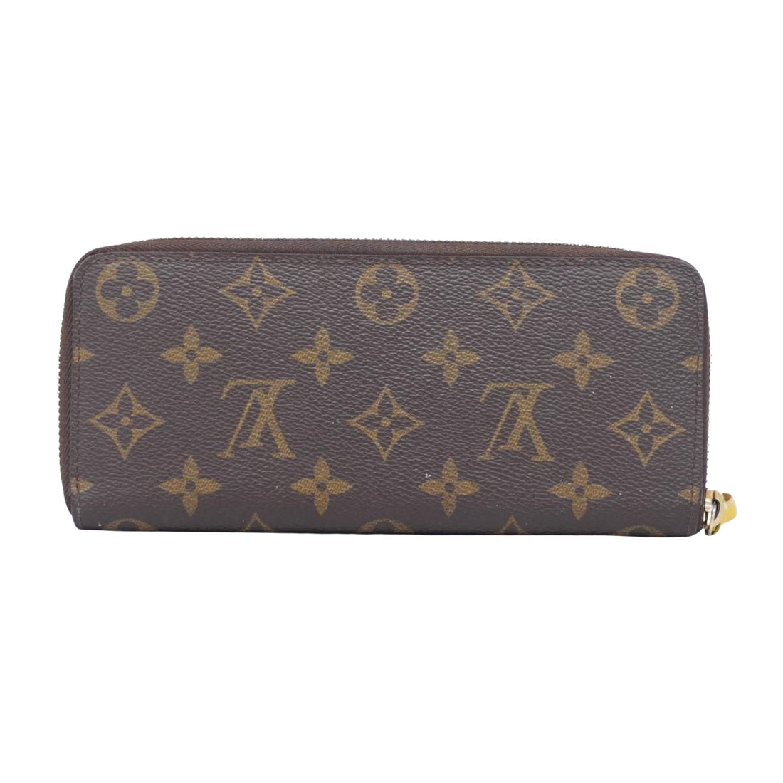 Louis Vuitton Portefeuille Clémence  Canvas Wallet