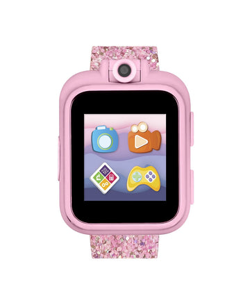 PlayZoom 2 Kids Smartwatch & Earbuds Set: Blush Glitter