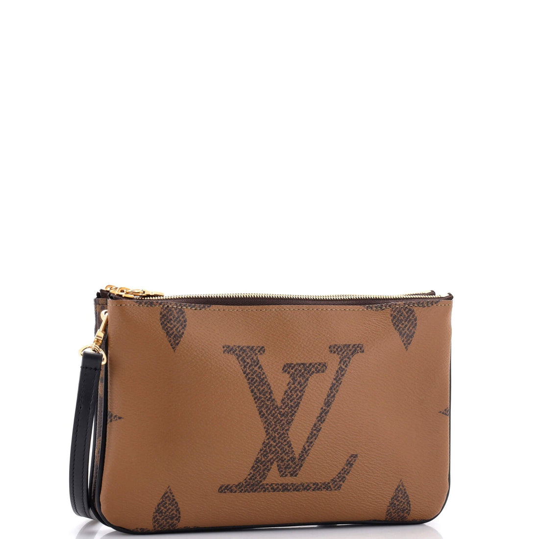 Double Zip Pochette Reverse Monogram Giant