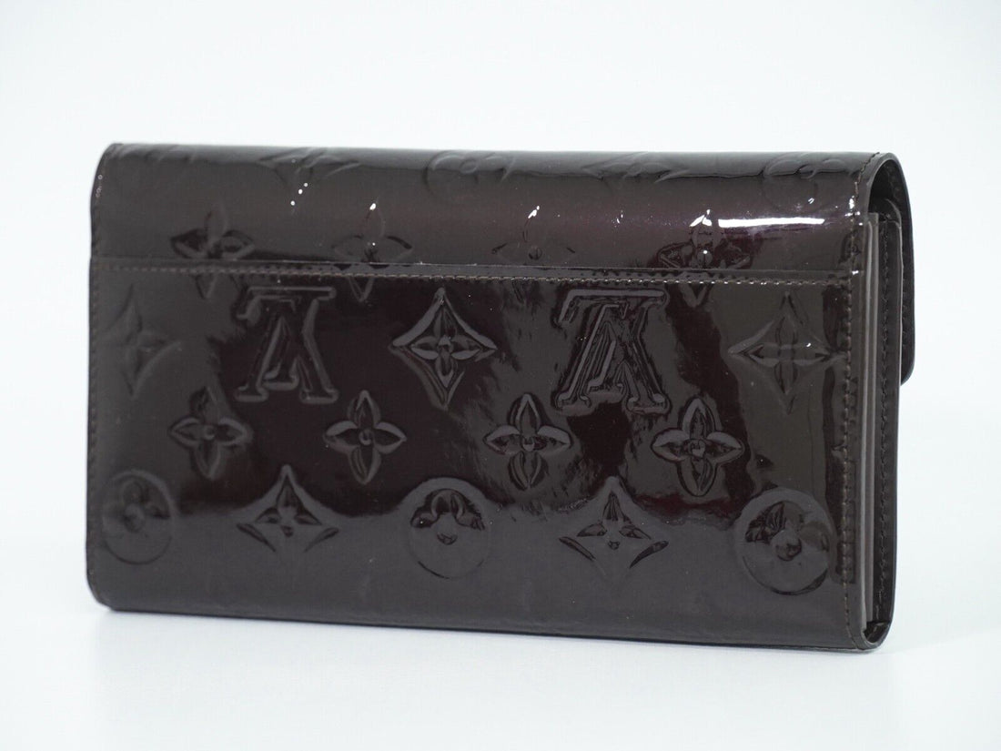 Louis Vuitton Portefeuille Sarah  Leather Wallet