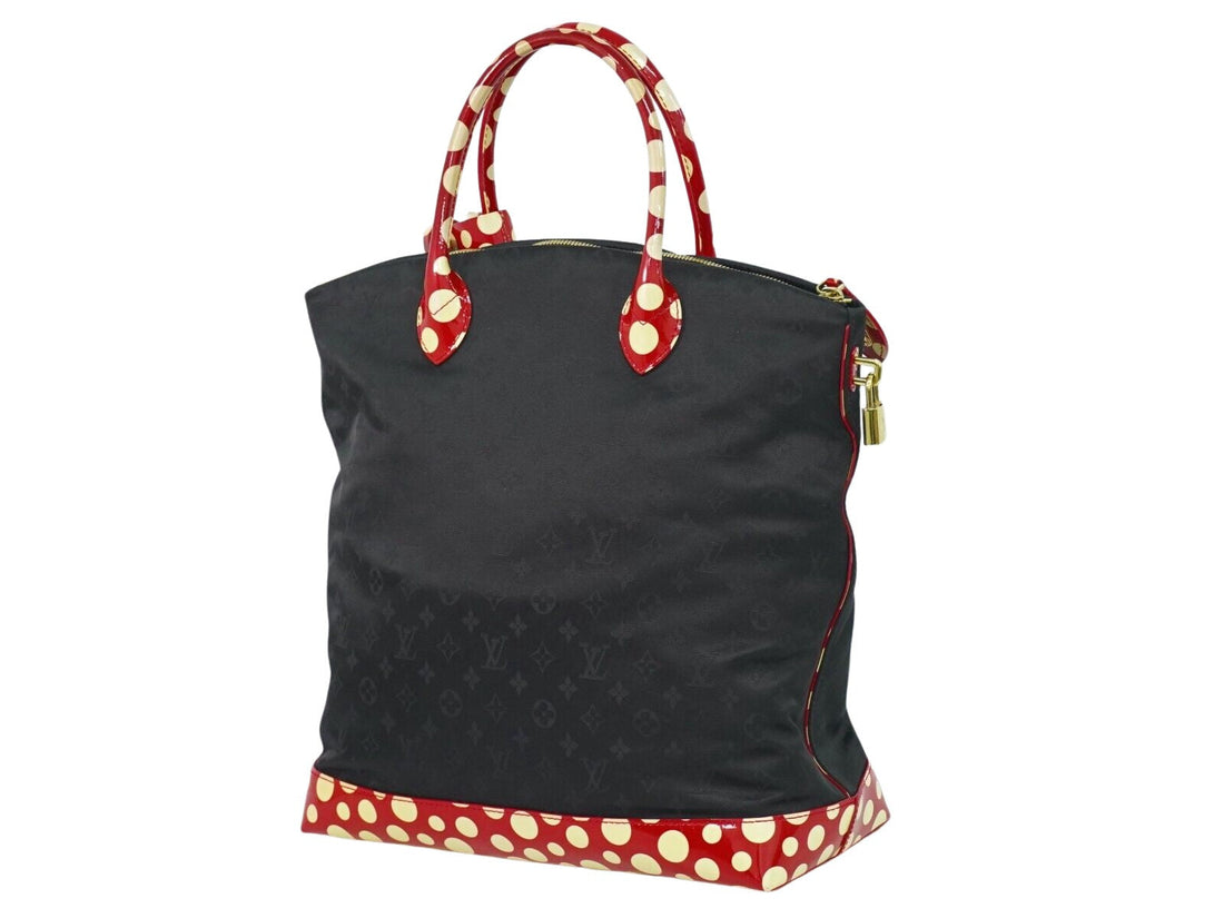 Louis Vuitton Lockit  Leather Tote Bag