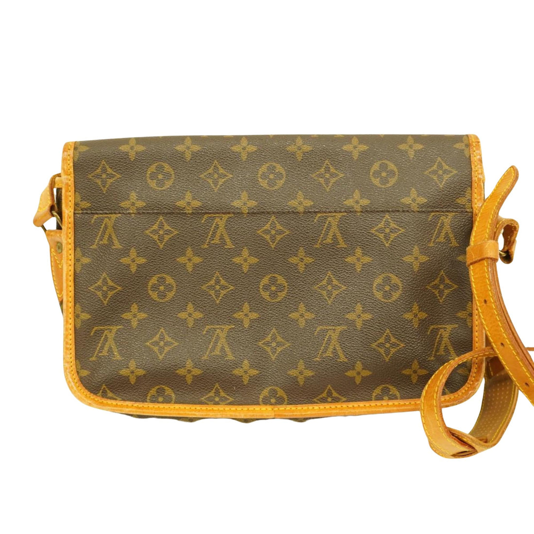 Louis Vuitton Gibeciere  Canvas Shoulder Bag