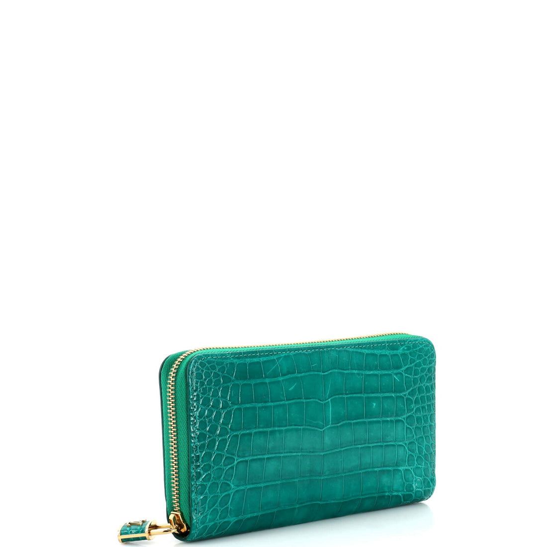 Padlock Zippy Wallet Crocodile