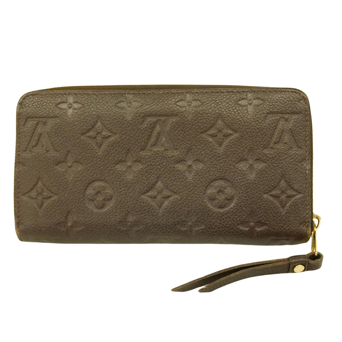 Louis Vuitton Zippy Wallet  Leather Wallet