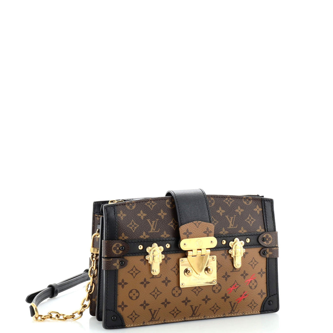 Trunk Clutch Reverse Monogram Canvas
