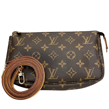 Louis Vuitton Pochette Accessoires  Canvas Shoulder Bag