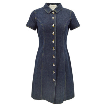 Chanel Denim Dress Navy #40
