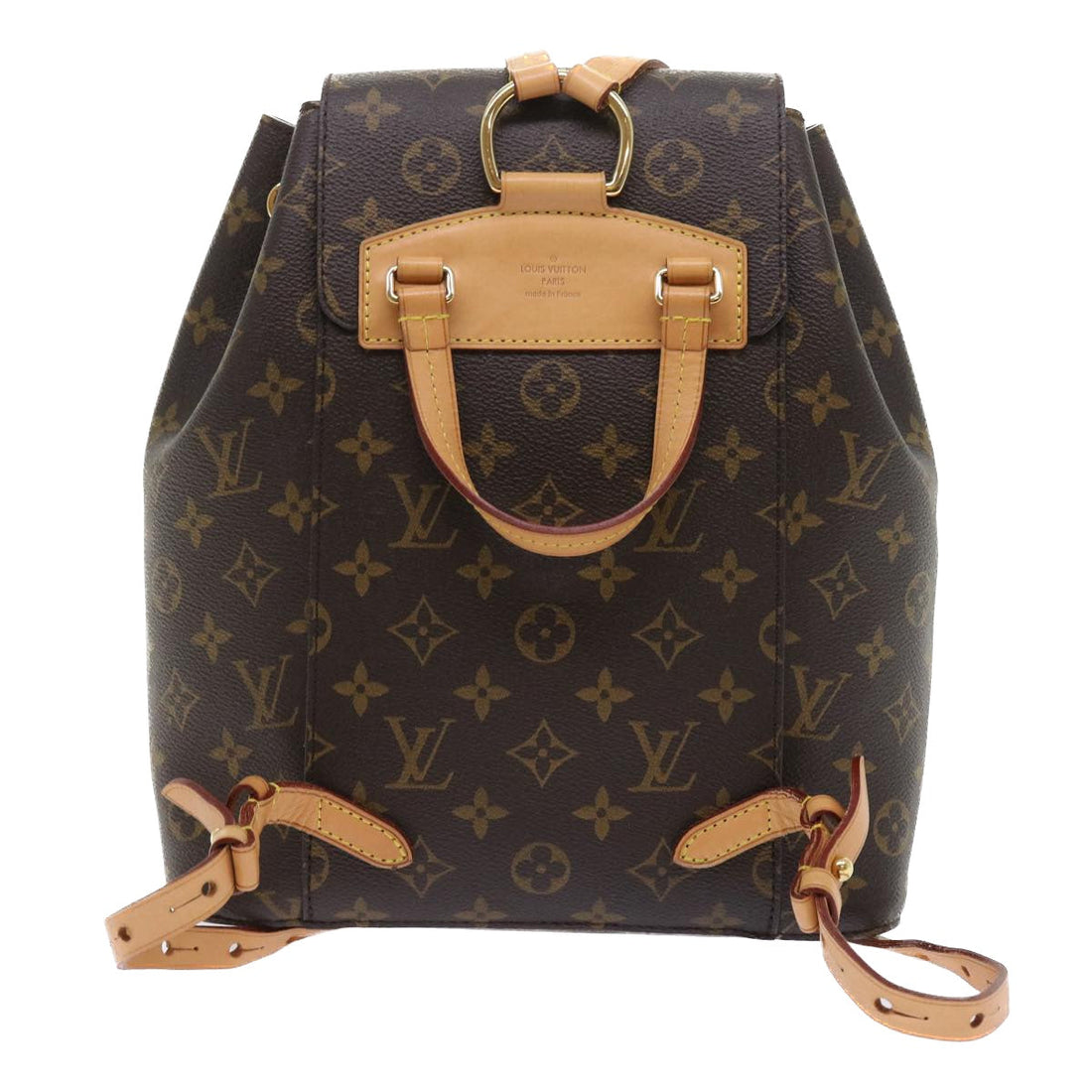 Louis Vuitton Montsouris  Canvas Backpack Bag