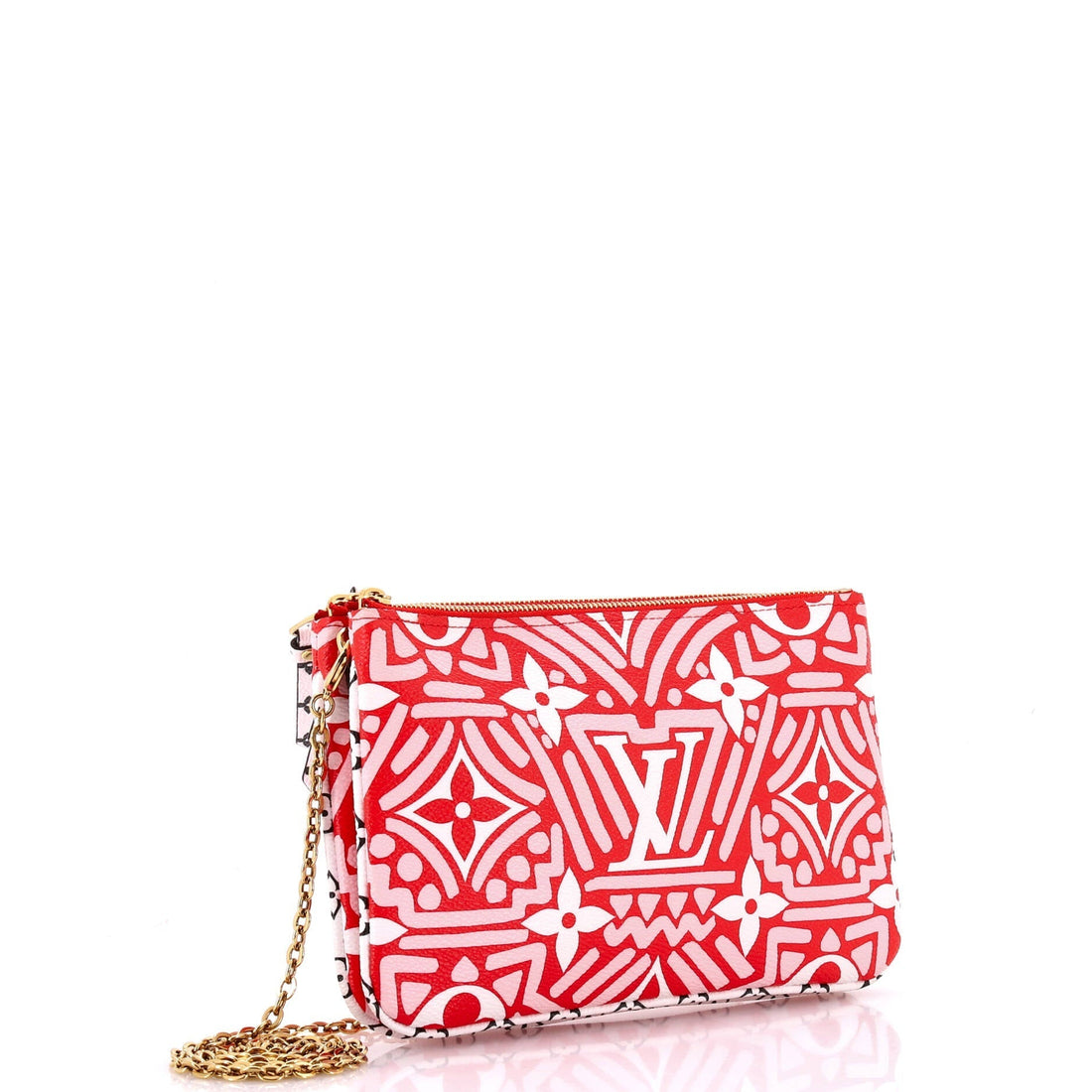 Double Zip Pochette Limited Edition Crafty Monogram Giant
