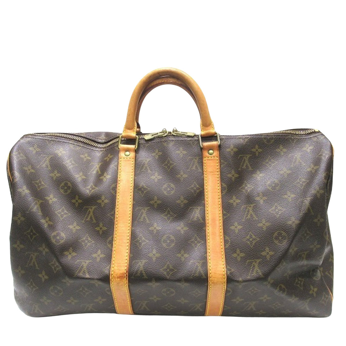 Louis Vuitton Keepall 50  Canvas Travel Bag