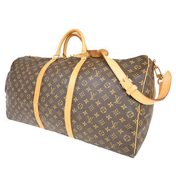 Louis Vuitton Keepall 60  Canvas Handbag