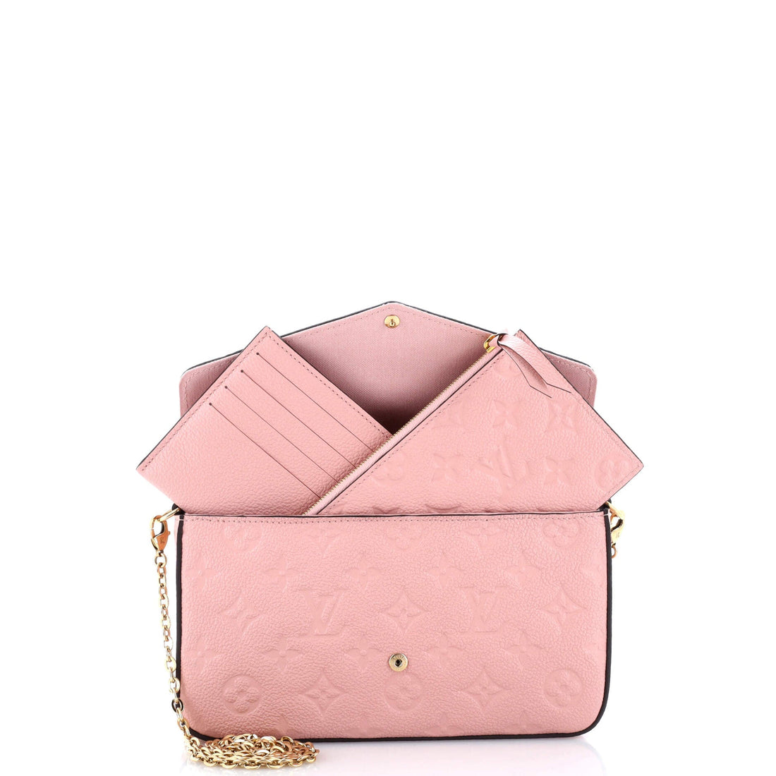 Felicie Pochette Monogram Empreinte Leather