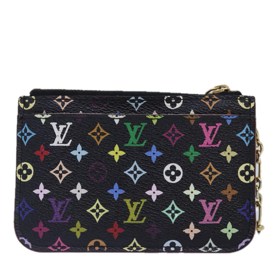 Louis Vuitton Key Pouch  Canvas Wallet