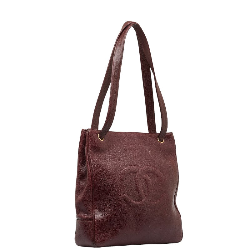 Chanel Big Coca-Cola Bottle Bag Wine Red Caviar S  Chanel