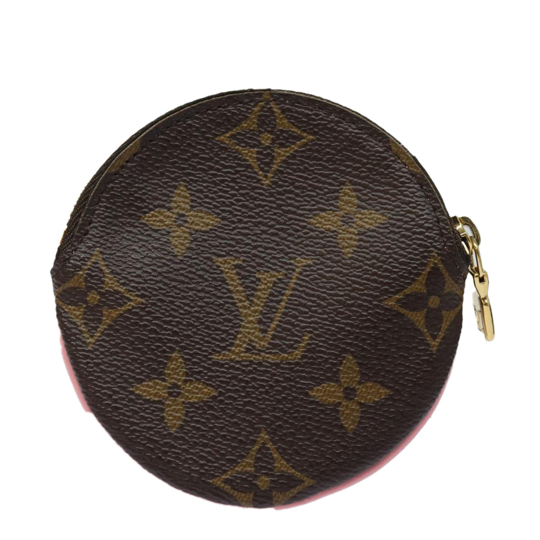 Louis Vuitton Porte Monnai Cuvette  Canvas Wallet