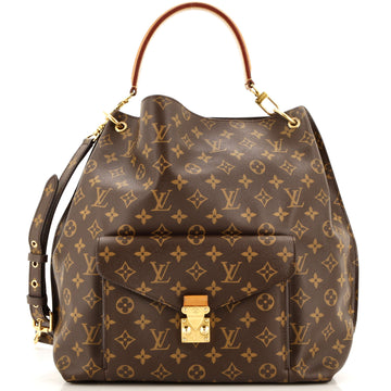 Metis Hobo Monogram Canvas