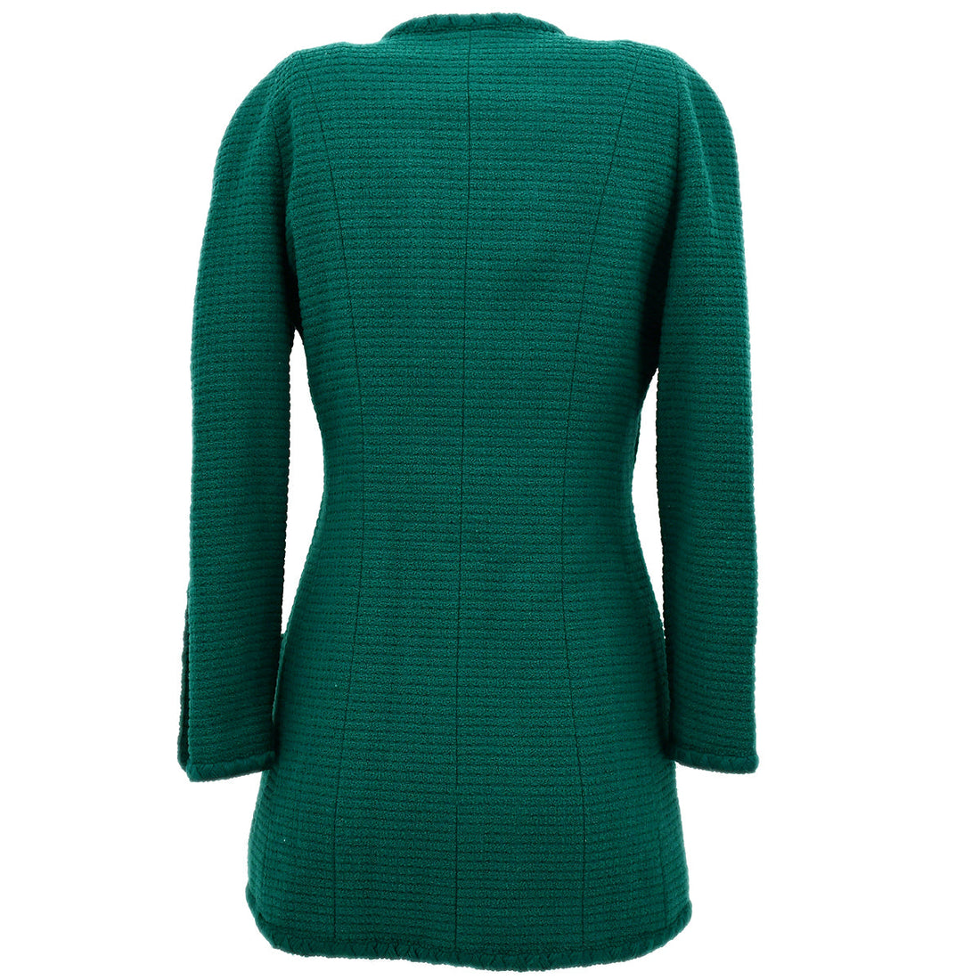 Chanel Double Breasted Jacket Green 23 #40