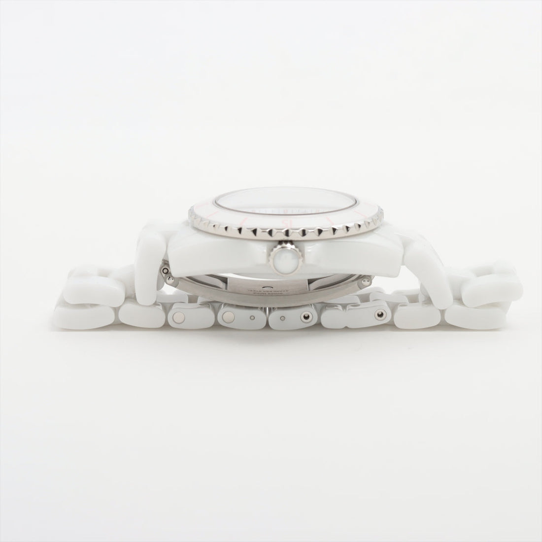 Chanel J12 H6755 SSCE QZ White  2