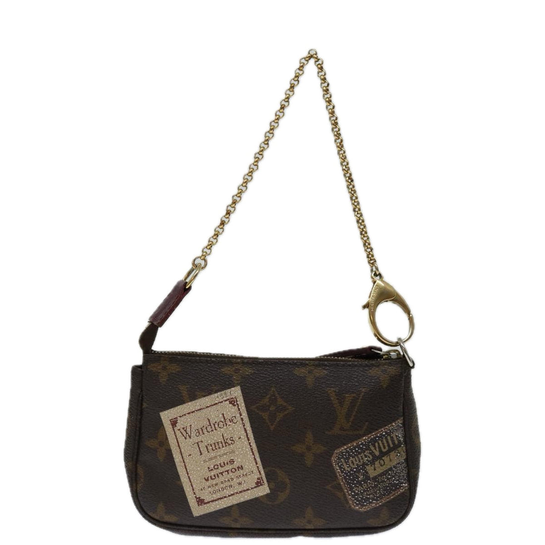 Louis Vuitton Pochette Accessoires  Canvas Clutch Bag