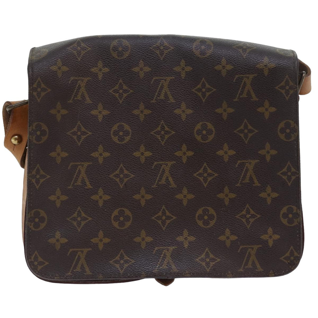 Louis Vuitton Cartouchière  Canvas Shoulder Bag