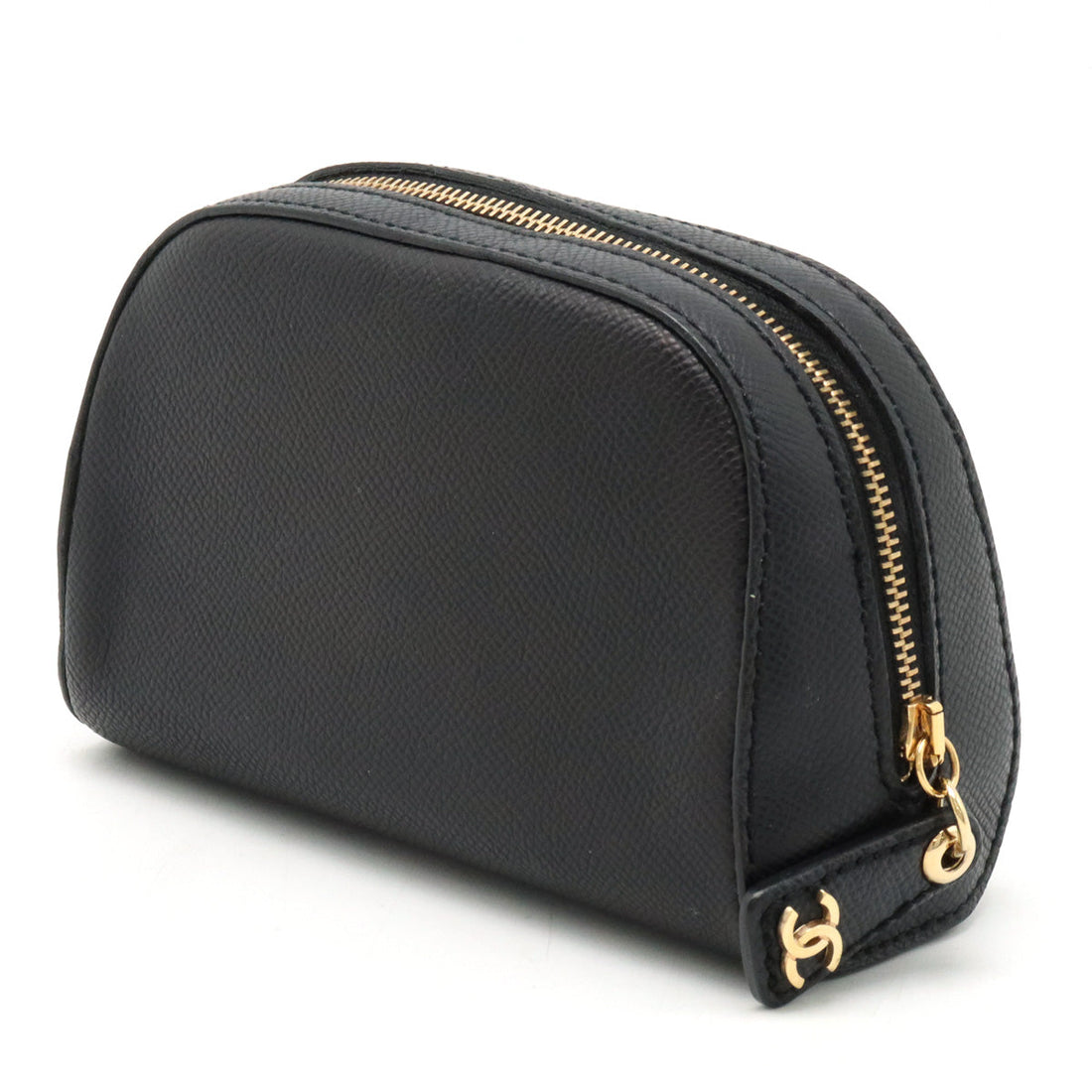Chanel  Chanel COCOno mark Caviar Skin Mini  Multi-Pocket Lace Black Black Black Gold  Black Blue/Montana Quality
