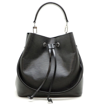 Louis Vuitton   Noir  Leather Handbag