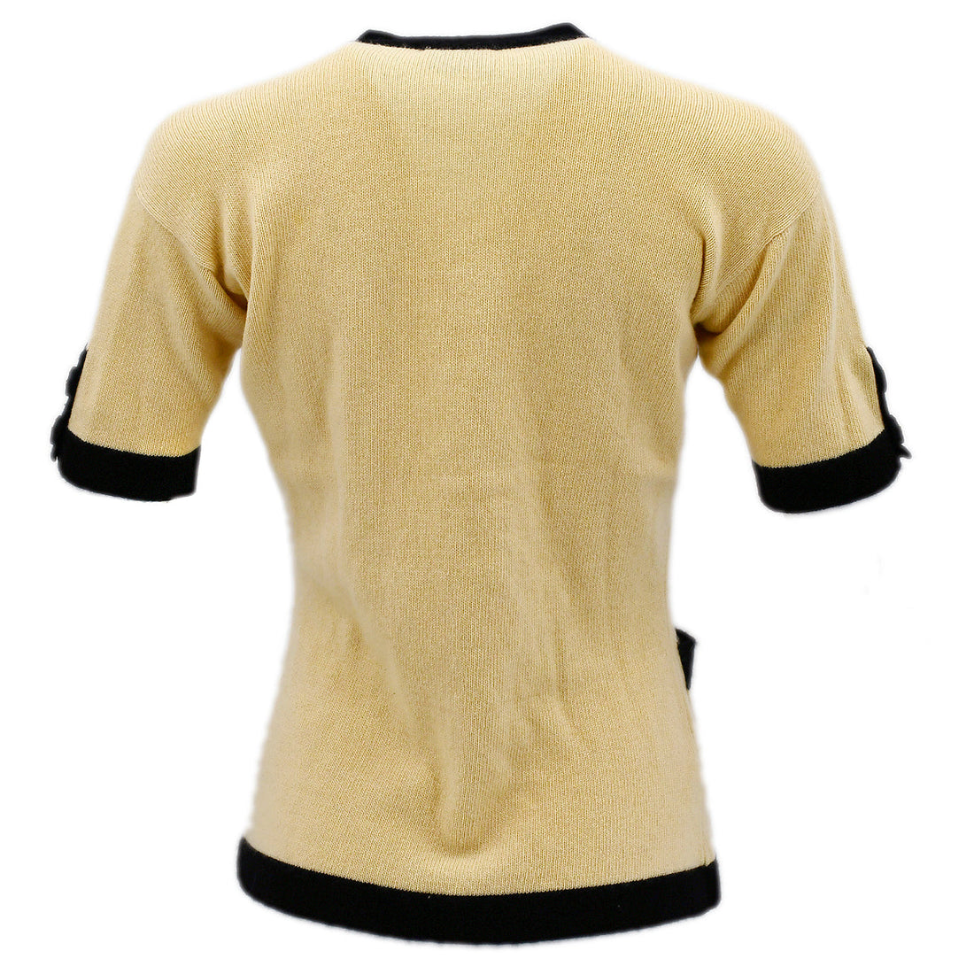 Chanel Short Sleeve Cardigan Ivory