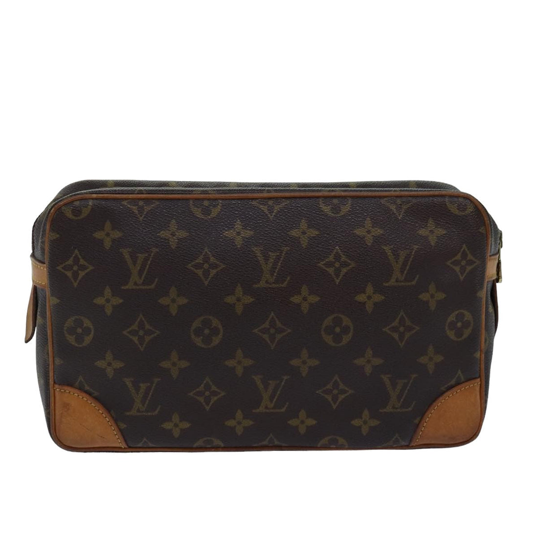 Louis Vuitton Compiègne  Canvas Clutch Bag