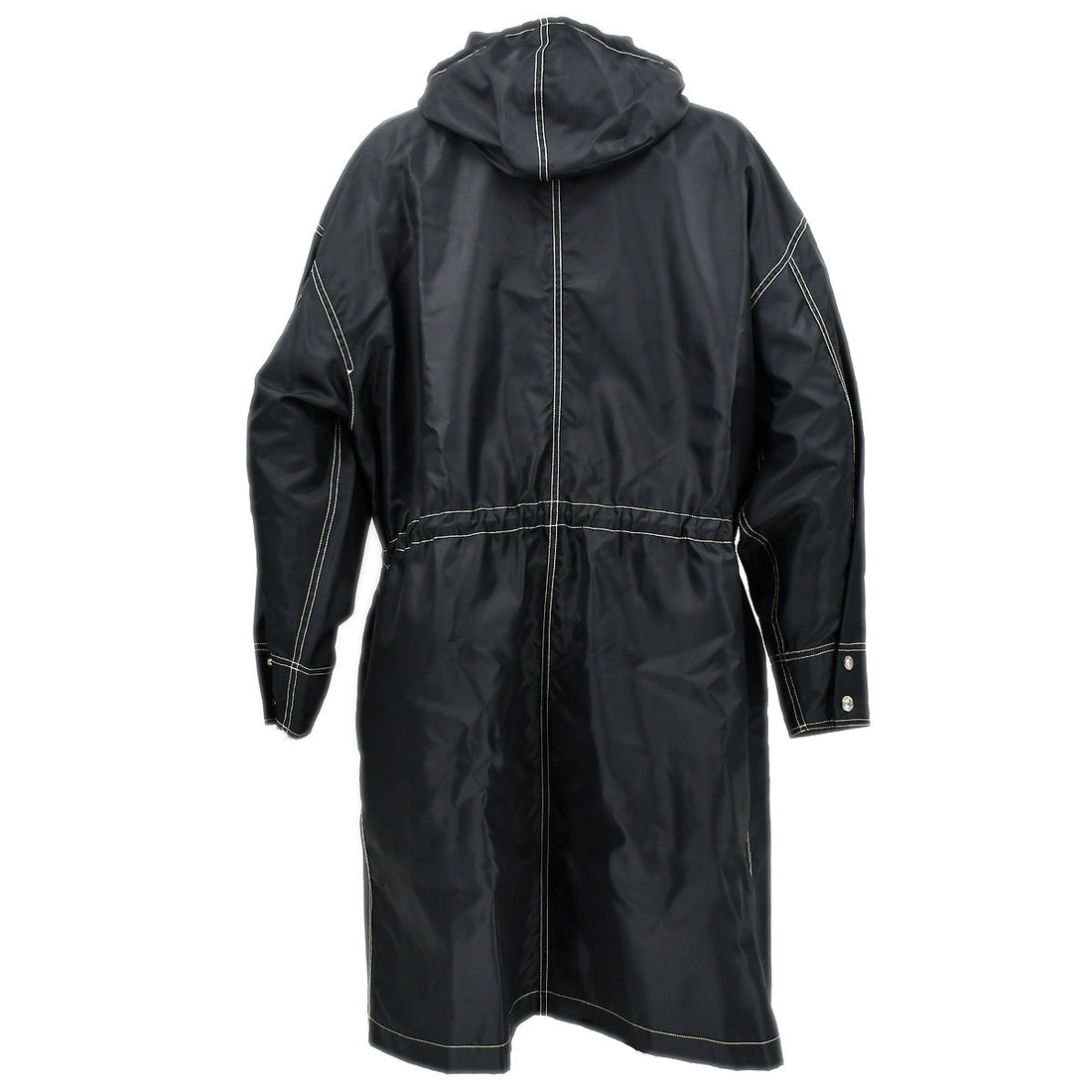 Chanel Hooded Coat Black