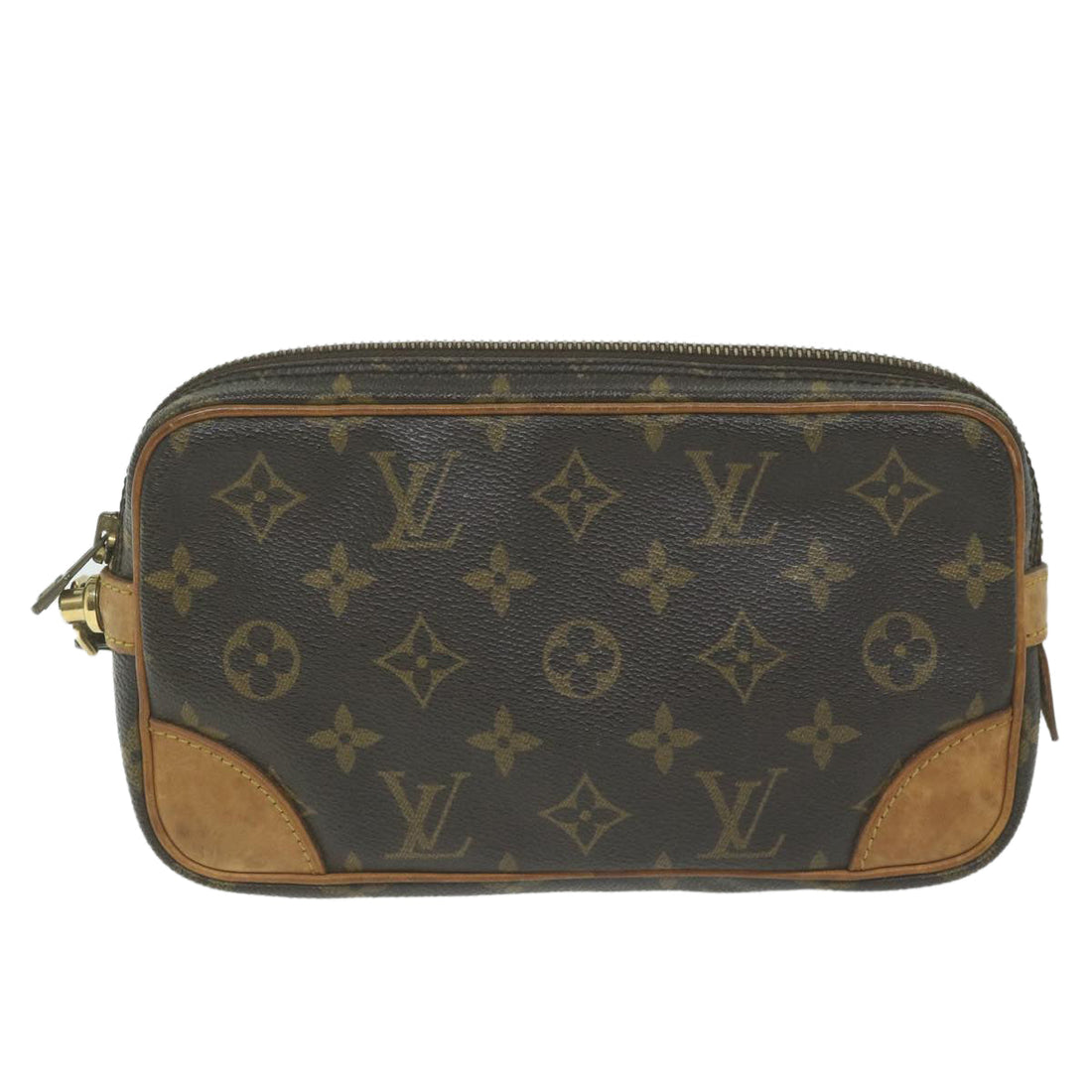 Louis Vuitton Marly Dragonne  Canvas Clutch Bag